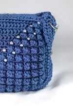 👜 Popcorn Beaded Bag – Inverted Triangles - Image 3