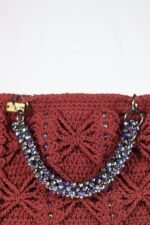 👜 Bibona Beaded Bag – Crystal Beaded Handle - Image 3