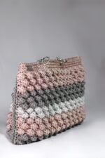 👜 Popcorn Beaded Bag – Polyester Macramé - Image 6