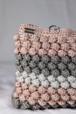 👜 Popcorn Beaded Bag – Polyester Macramé - Image 5