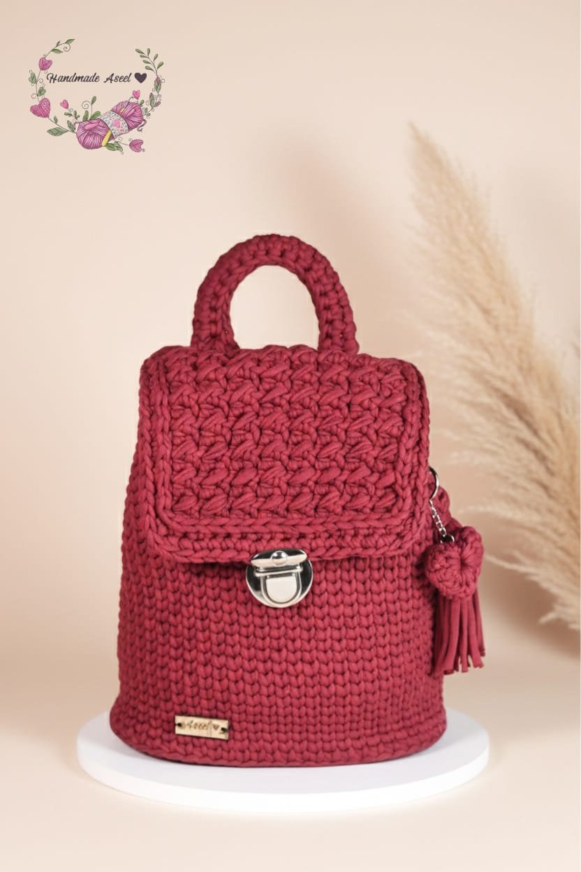 WhatsApp Image 2026-03-07 at 1.40.00 AM 🎒 Backpack Bag – Kilim Yarn - Image 1