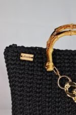 👜 Wheat Pattern Bag – Polyester Macramé - Image 2