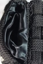 👜 Square Pattern Bag – Polyester Macramé - Image 5